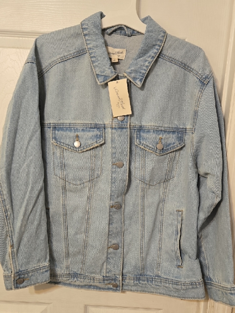 Universal Thread Light Blue Denim Jean Jacket - Picture 7 of 9